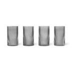 Ripple Verines Set Of 4 från Vålamagasinet Tallrikar och glas, Ferm Living, Image-1