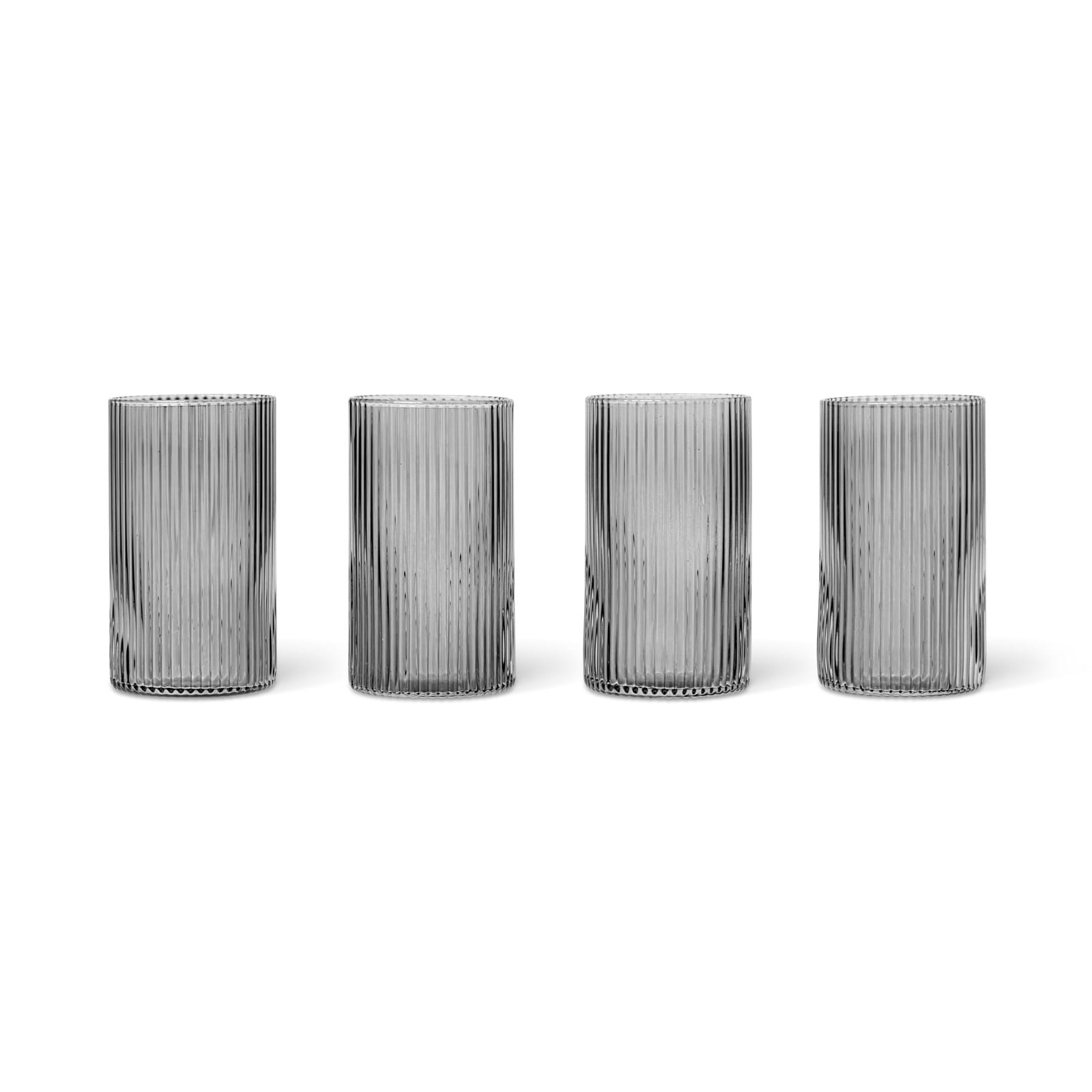 Ripple Verines Set Of 4 från Vålamagasinet Tallrikar och glas, Ferm Living, Image-1