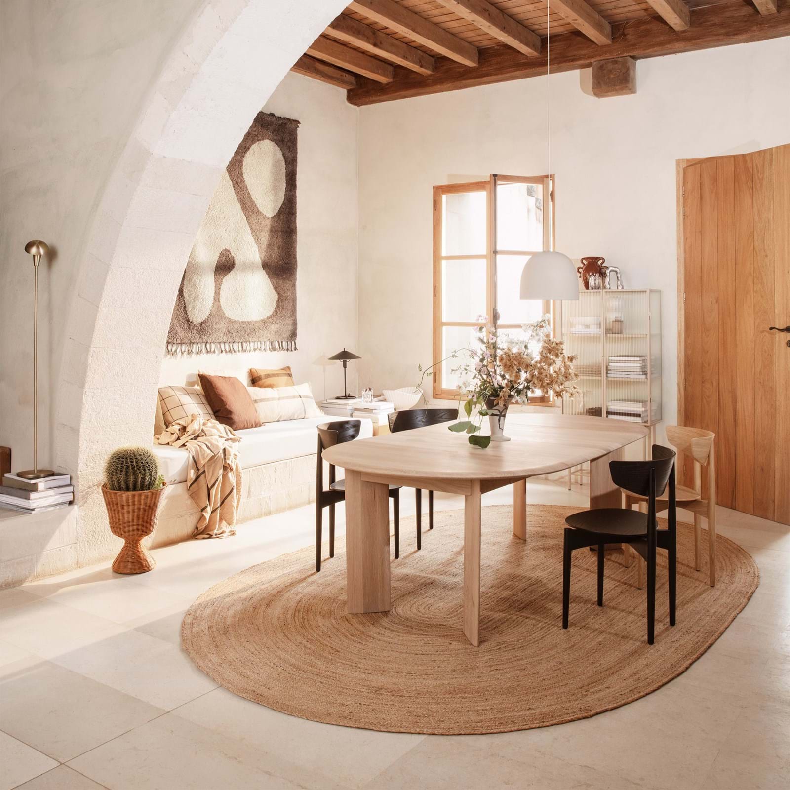 Eternal Oval Jute Rug från Vålamagasinet Övriga mattor, Ferm Living, Image-2