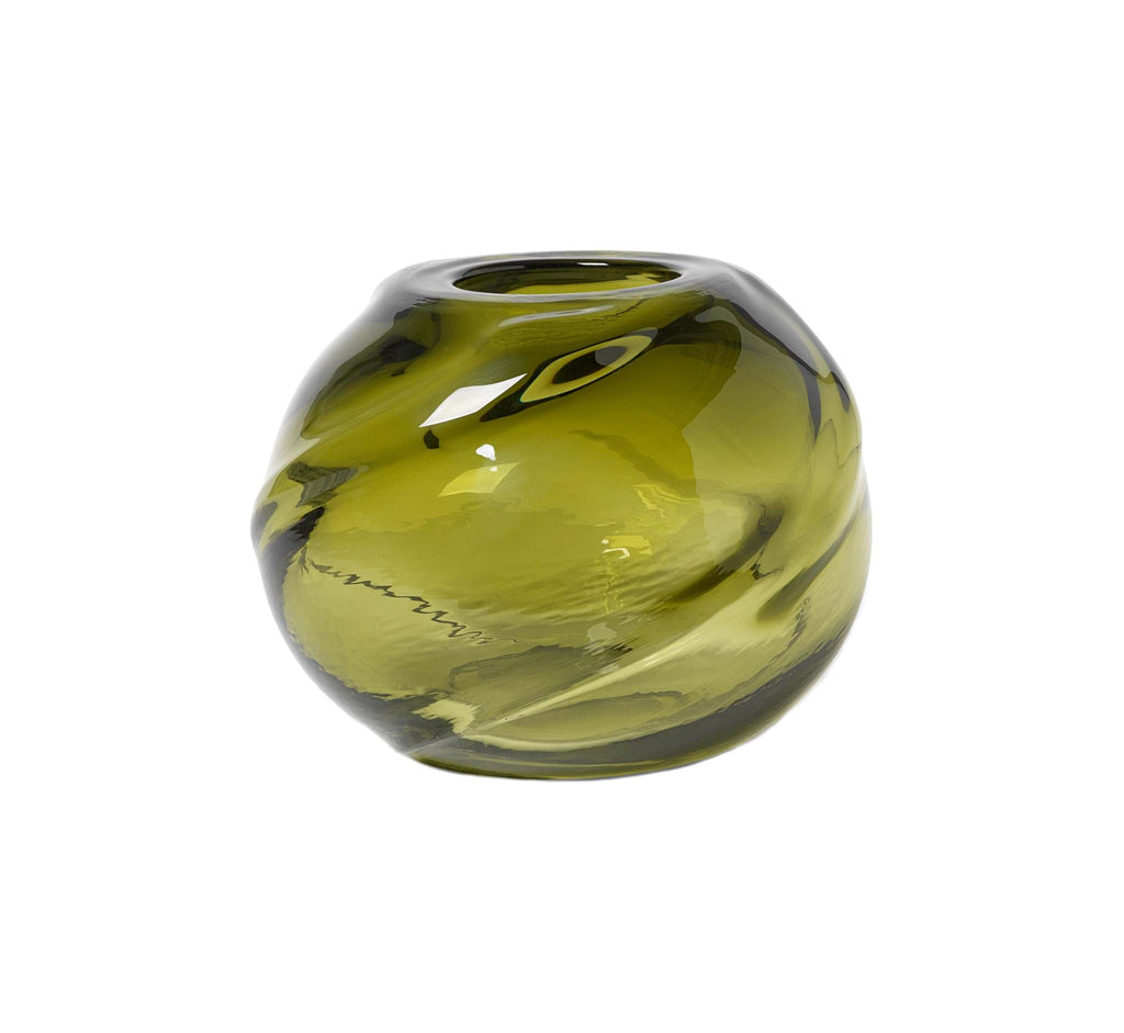 Water Swirl Vase Round från Vålamagasinet Krukor och vaser, Ferm Living, Image-1