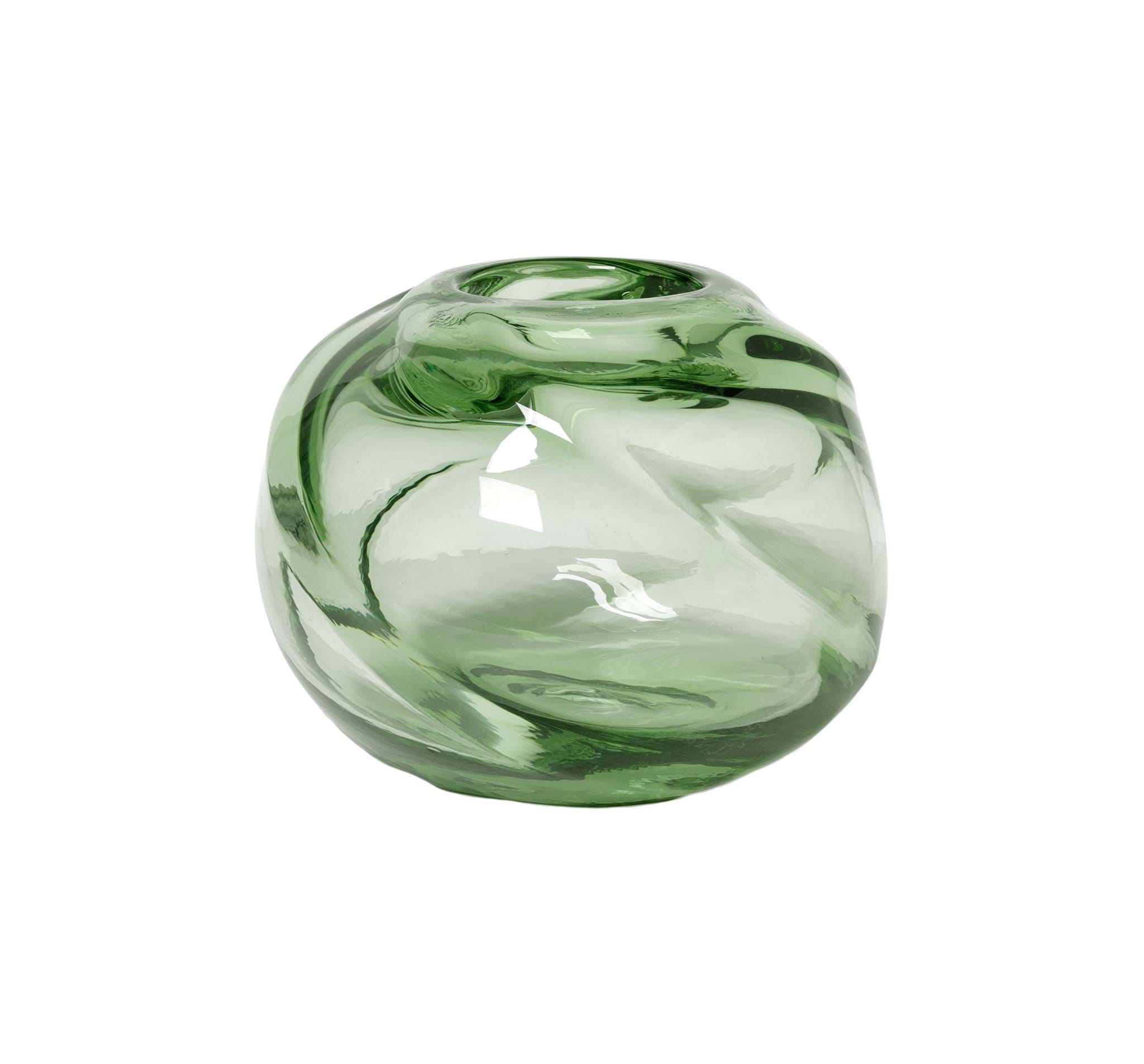 Water Swirl Vase Round från Vålamagasinet Krukor och vaser, Ferm Living, Image-1