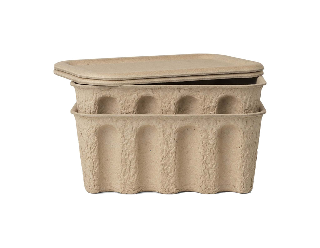 Paper Pulp Box Set of 2 från Vålamagasinet Övriga inredningsdetaljer, Ferm Living, Image-1