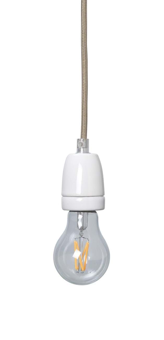 Fabric Cord Set Ceramic Socket 4m från Vålamagasinet Tillbehör, Ferm Living, Image-1