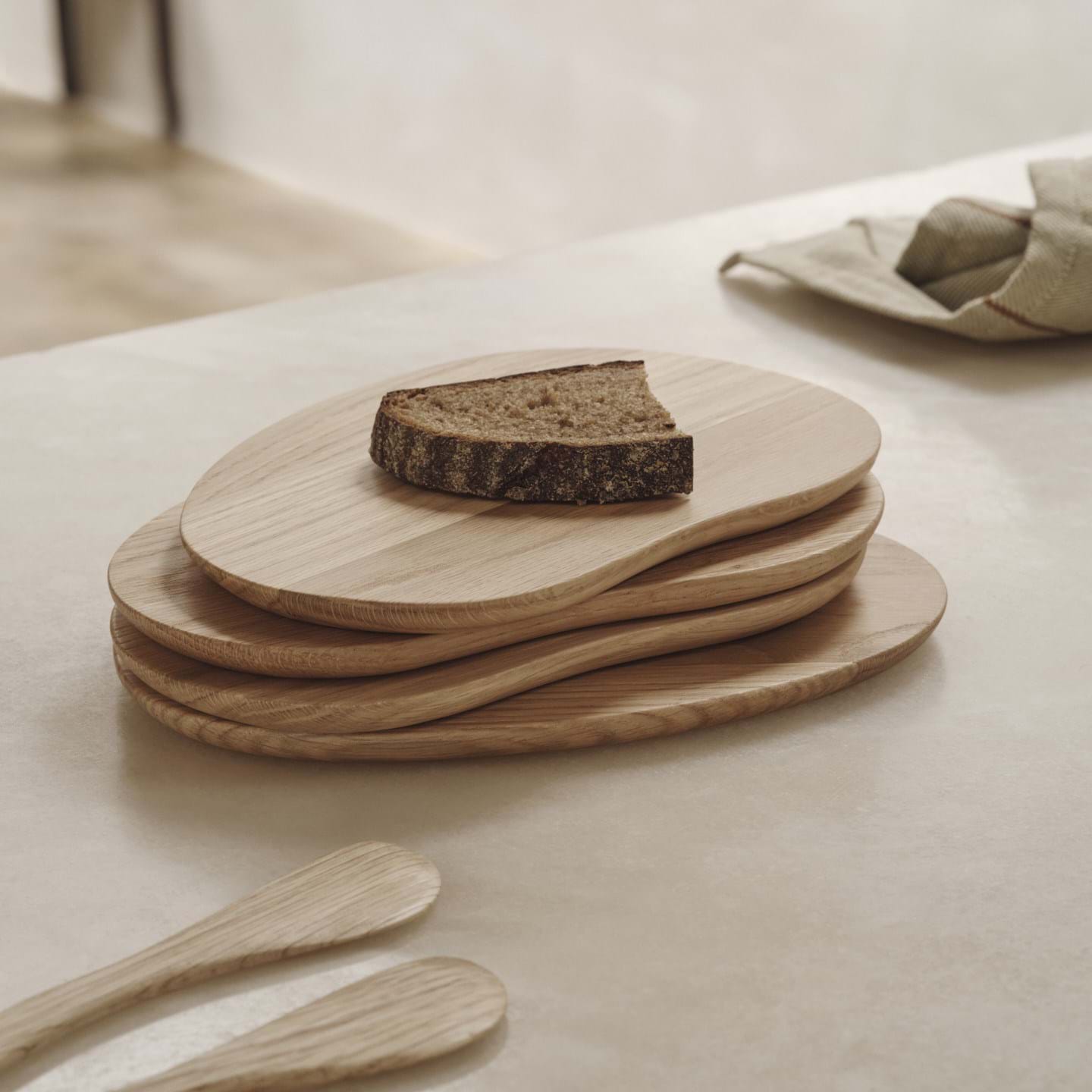 Cairn Cutting Boards Set Of 3 från Vålamagasinet Kökstillbehör, Ferm Living, Image-2