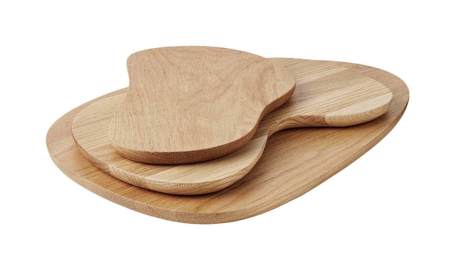 Cairn Cutting Boards Set Of 3 från Vålamagasinet Kökstillbehör, Ferm Living, Image-1