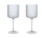 Ripple Red Wine Glasses Set of 2 från Vålamagasinet Tallrikar och glas, Ferm Living, Image-1