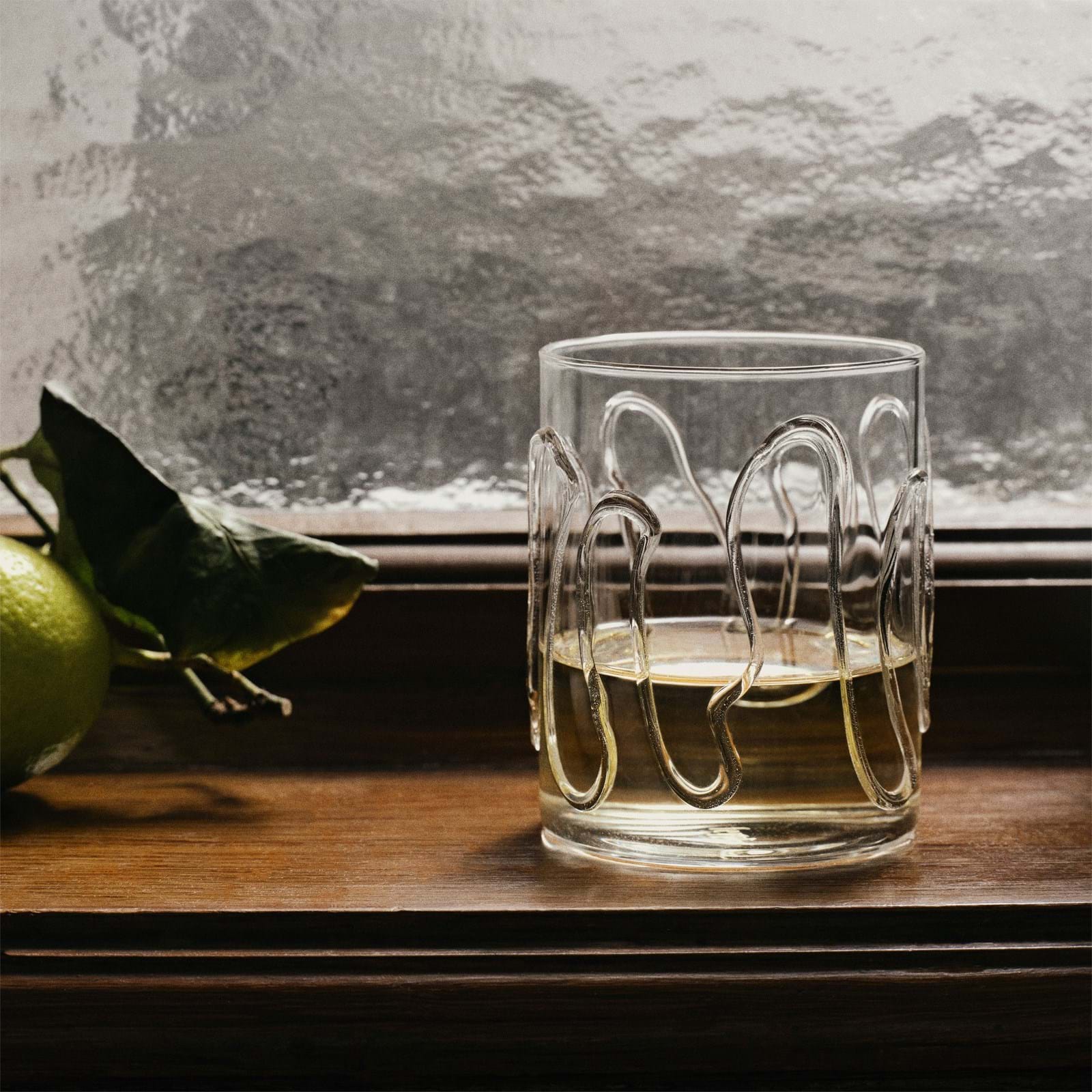 Doodle Glasses Set of 2 Tall från Vålamagasinet Tallrikar och glas, Ferm Living, Image-2