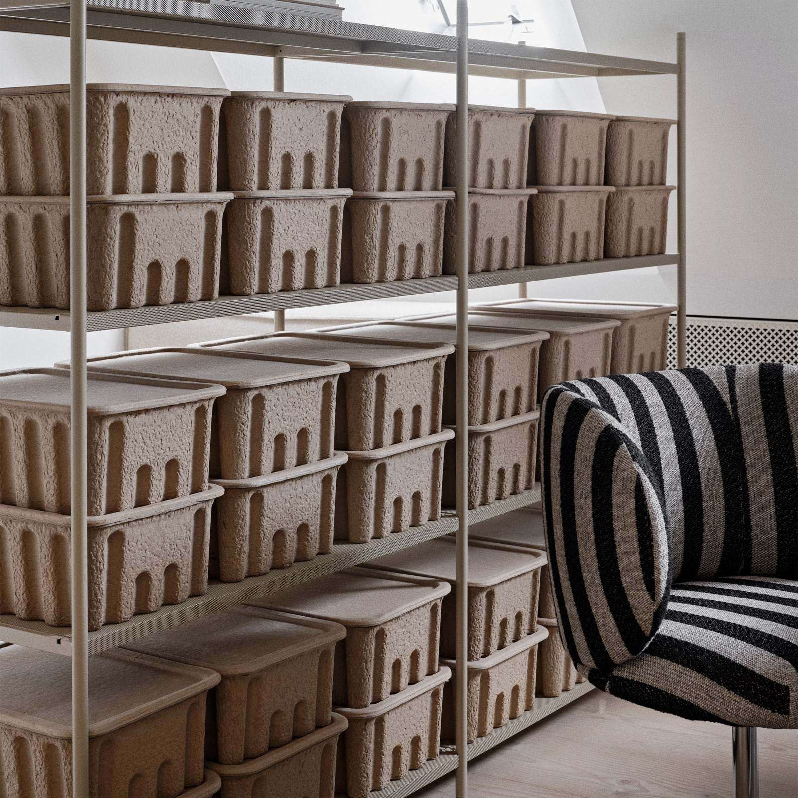 Paper Pulp Box Set of 2 från Vålamagasinet Övriga inredningsdetaljer, Ferm Living, Image-4