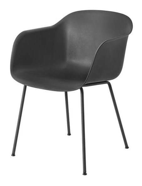 Fiber Armchair Tube Base från Vålamagasinet Matstolar, Muuto, Image-1