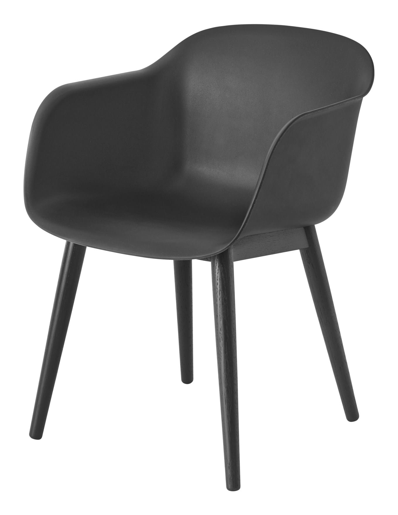 Fiber Armchair Wood Base från Vålamagasinet Matstolar, Muuto, Image-1