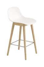 Fiber Counter Stool Wood Base With Backrest 65 cm från Vålamagasinet Barstolar, Muuto, Image-1