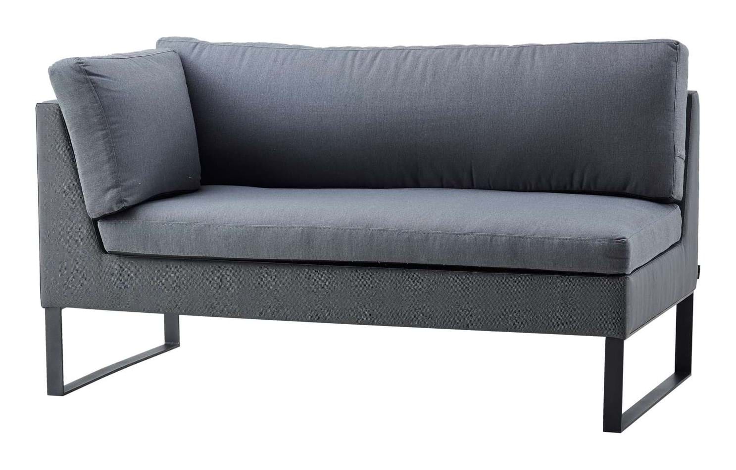 Flex 2-Sits Soffa Höger från Vålamagasinet Soffor och fåtöljer utemöbler, Cane-line, Image-1