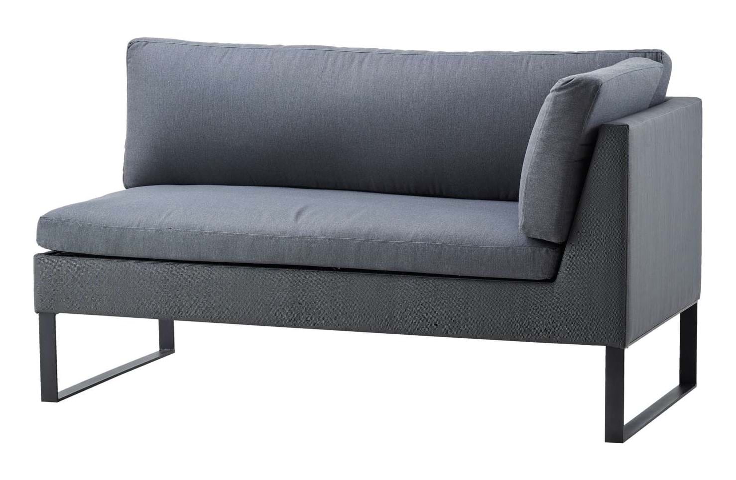 Flex 2-Sits Soffa Vänster från Vålamagasinet Soffor och fåtöljer utemöbler, Cane-line, Image-1
