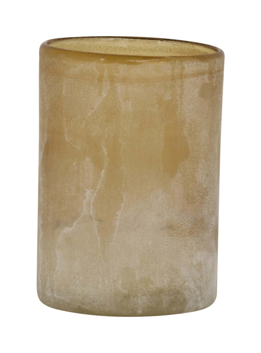 Frost Candleholder Brown/Amber från Vålamagasinet Ljusstakar och ljuslyktor, Tell Me More, Image-1