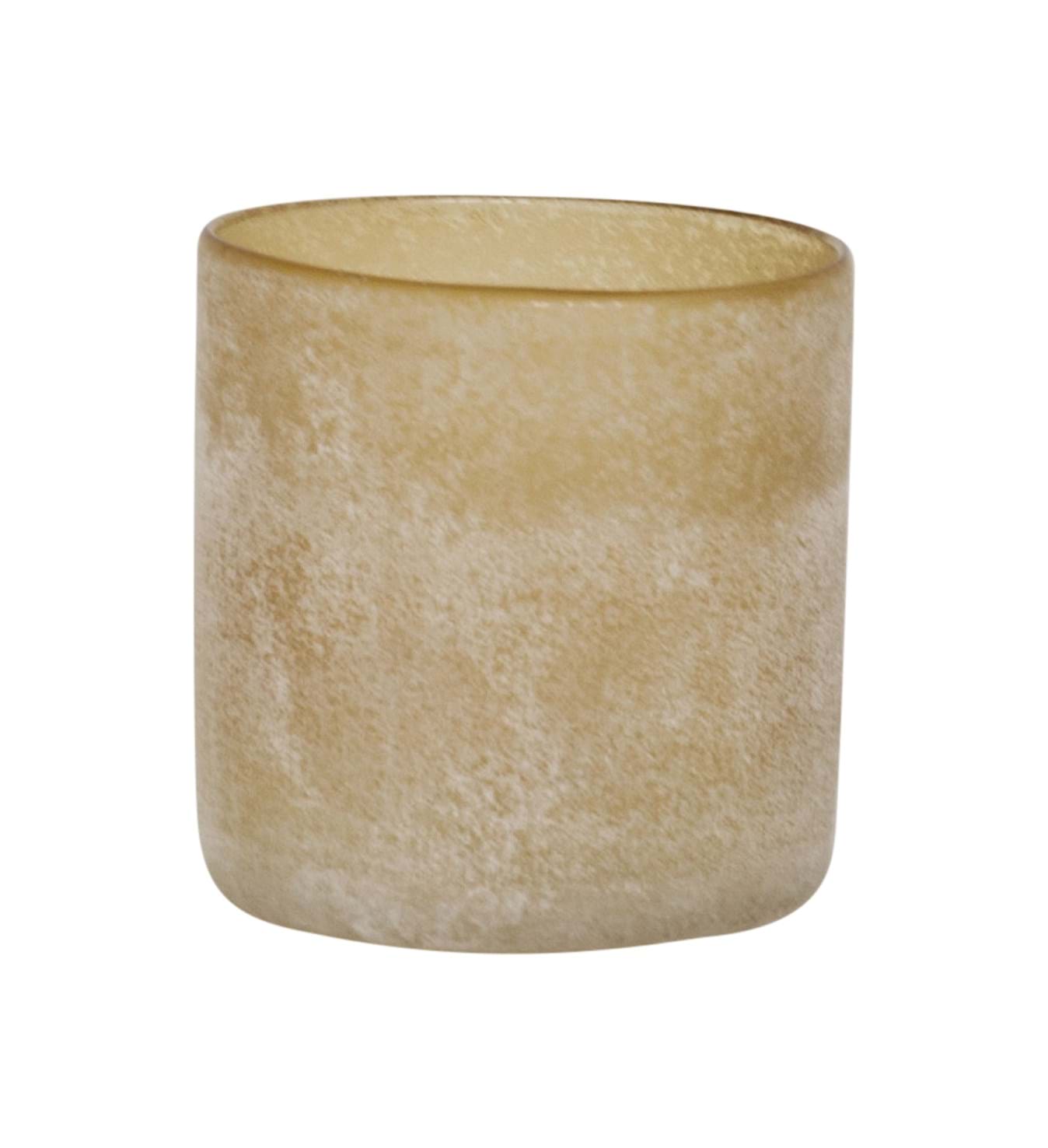 Frost Candleholder Brown/Amber från Vålamagasinet Ljusstakar och ljuslyktor, Tell Me More, Image-1