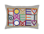 Embroidered Pillow - Home Sweet Home från Vålamagasinet Prydnadskuddar, Vitra, Image-1