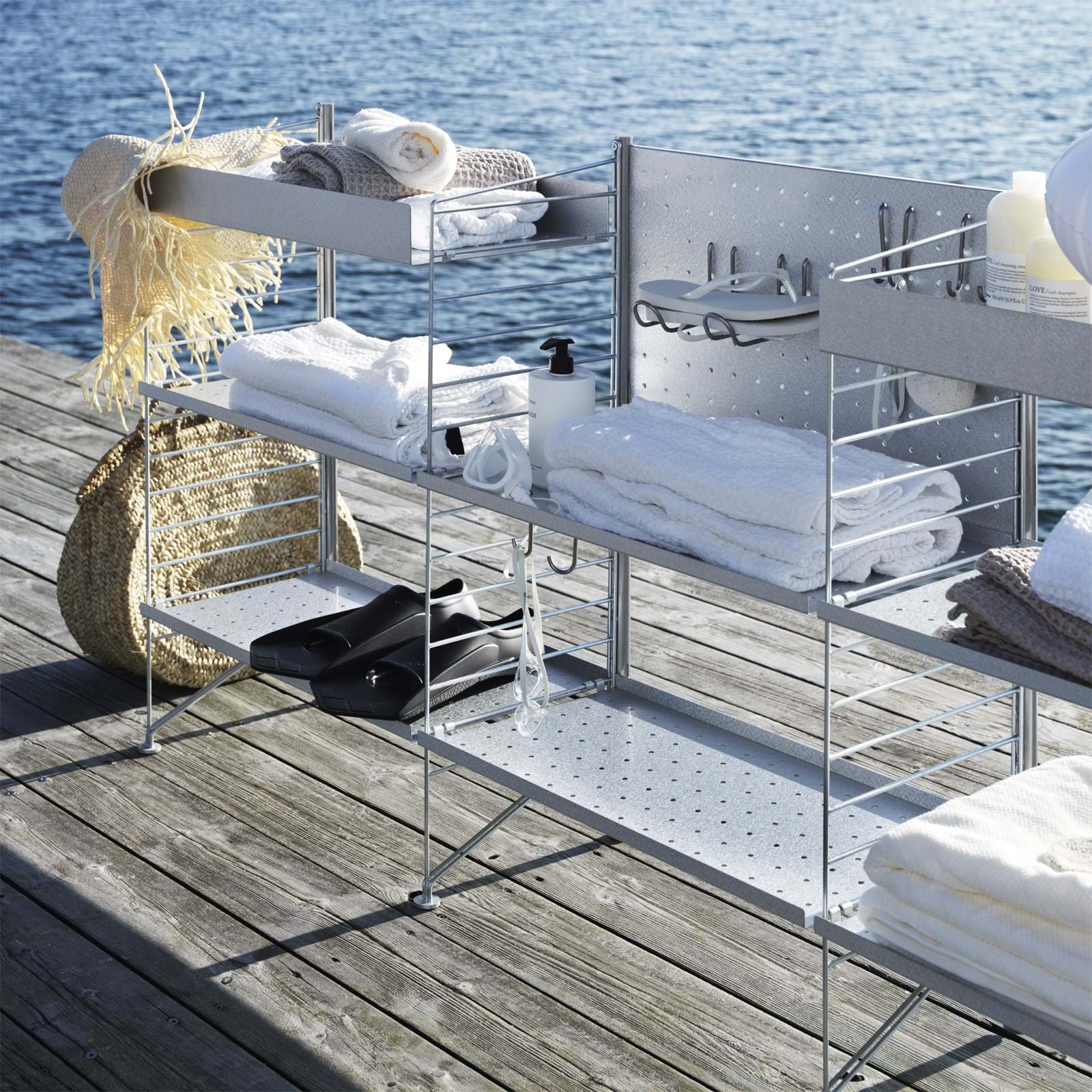 String Galvaniserad Kombination I från Vålamagasinet Hyllor, String, Image-2