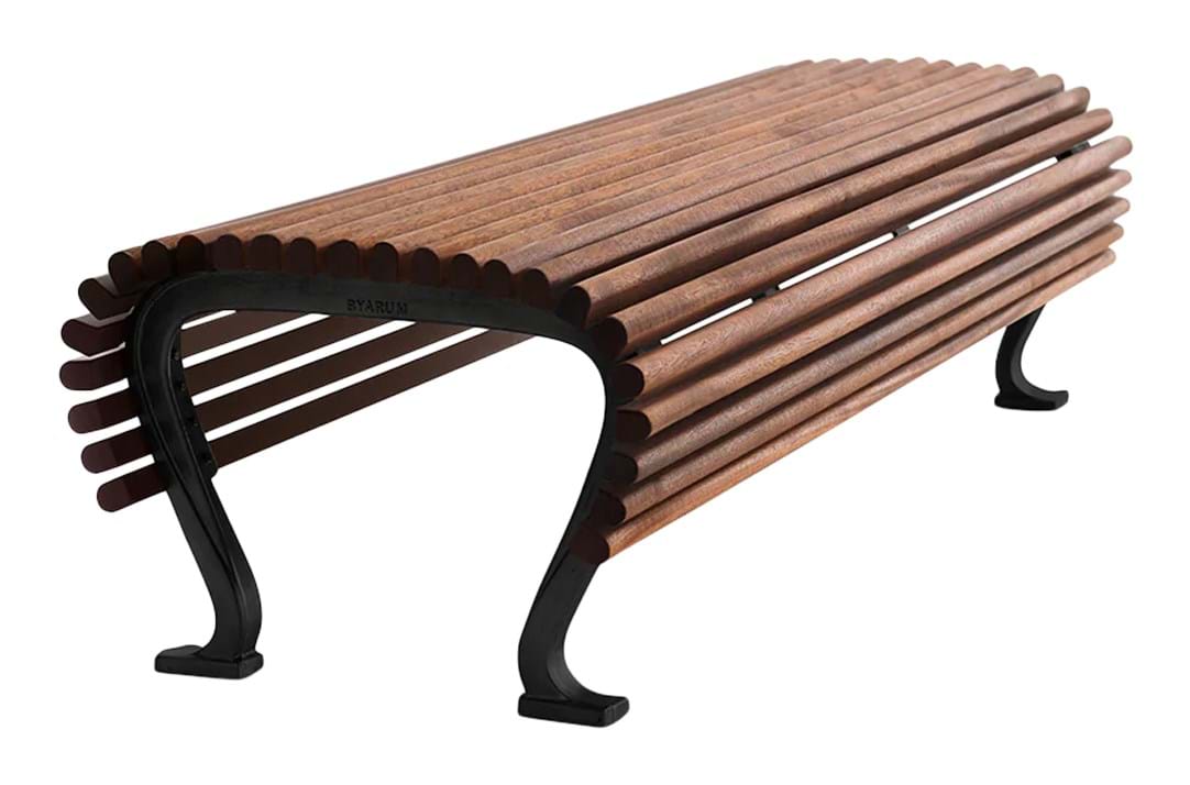 Jujol Bänk Smal från Vålamagasinet Pallar och bänkar utemöbler, Byarums Bruk, Image-1