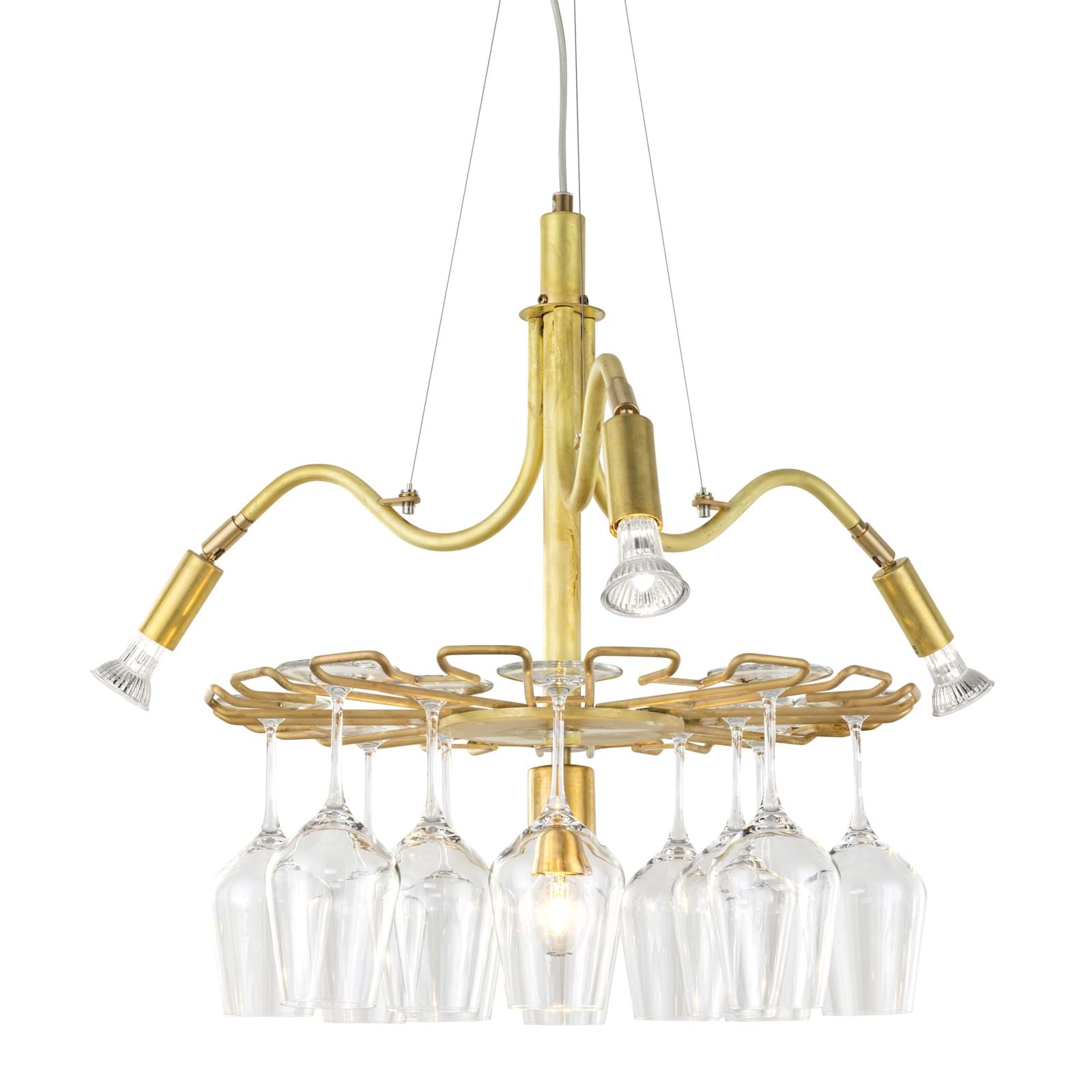 Karamell Taklampa - Rå Mässing från Vålamagasinet Taklampor, Örsjö Belysning, Image-2