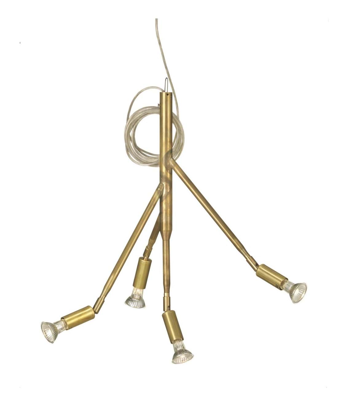 Kvist 4 Armar från Vålamagasinet Taklampor, Örsjö Belysning, Image-1