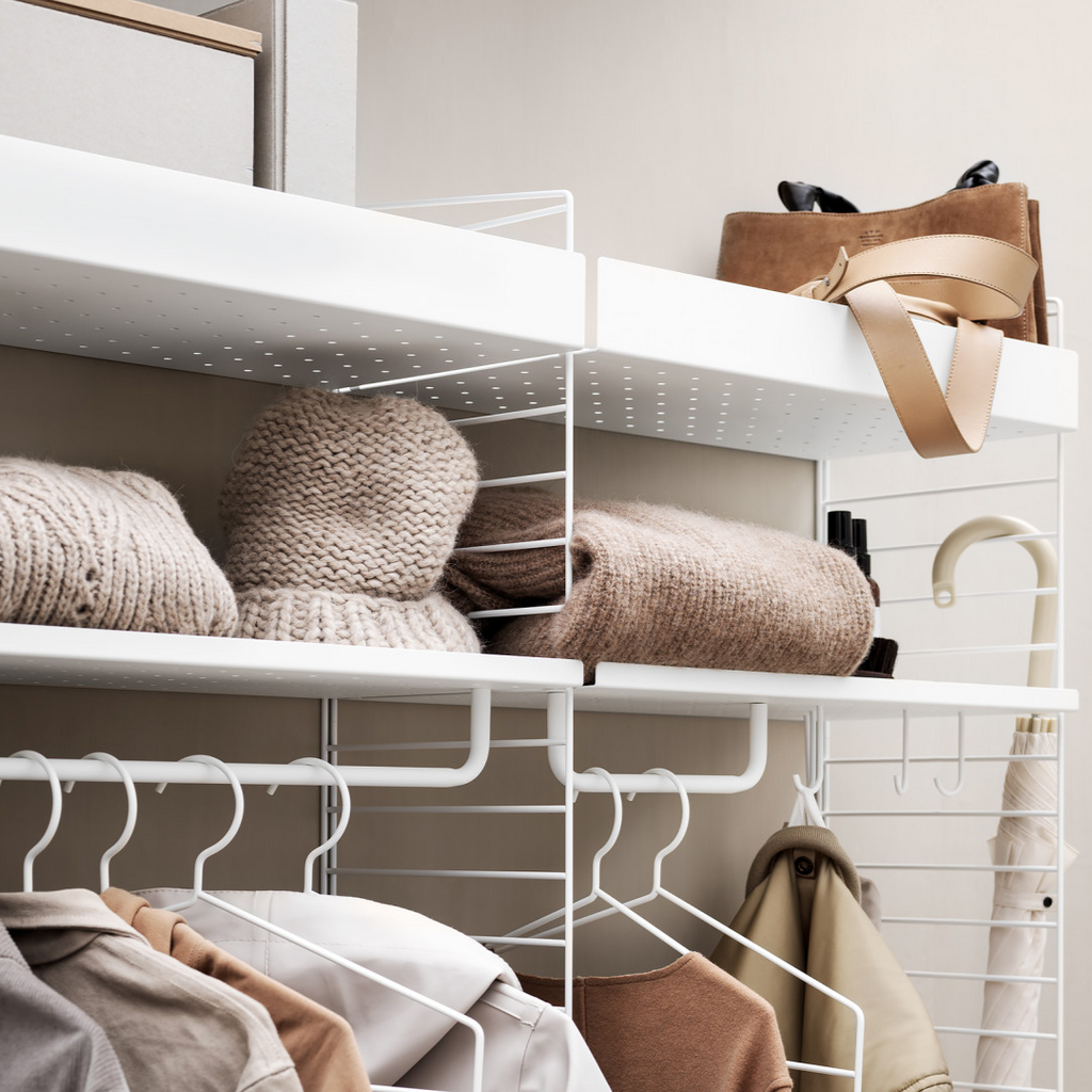 String Krokar För Metallhyllplan 5-pack från Vålamagasinet Hyllor, String, Image-4