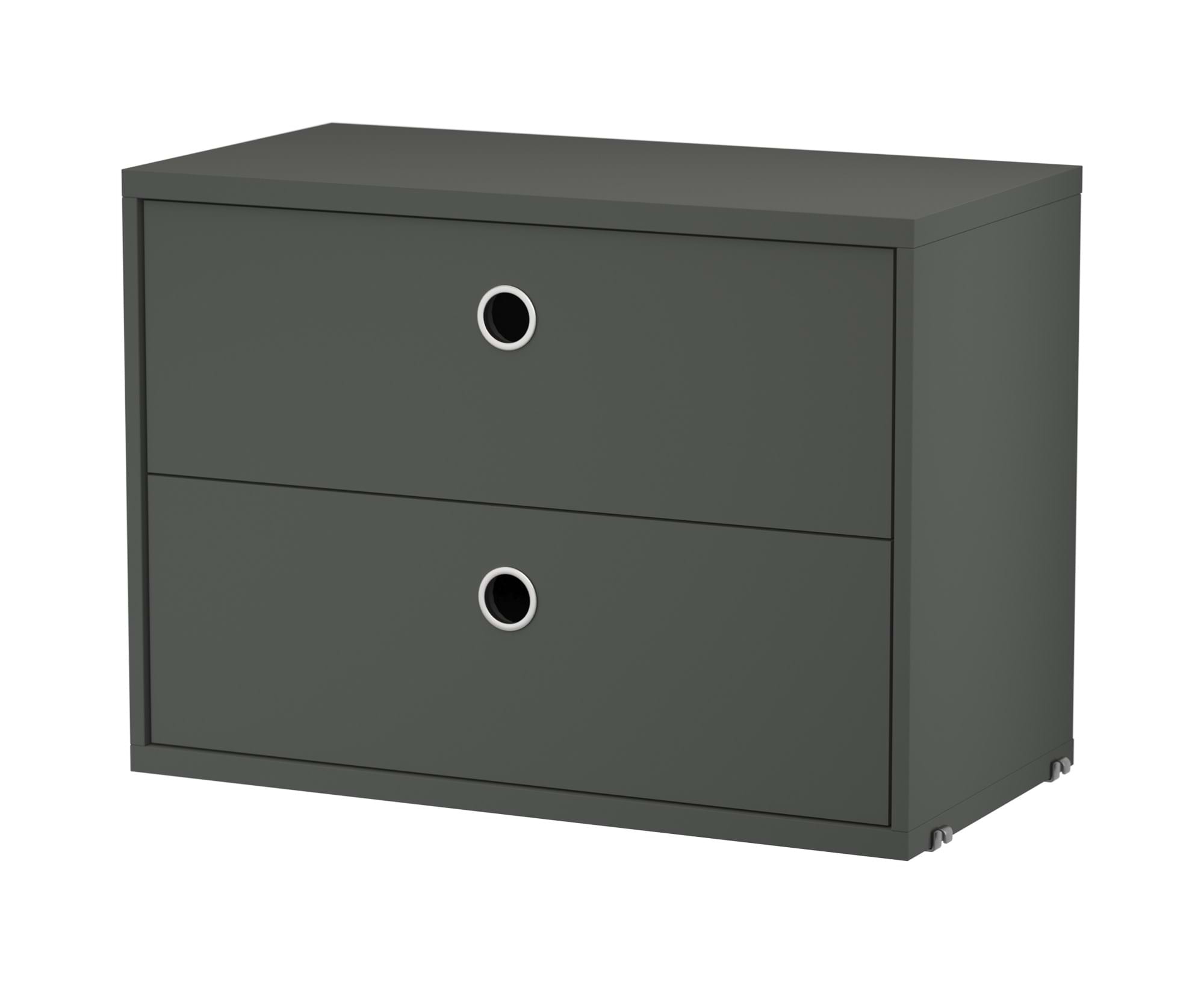 String Skåp/2 lådor 58x30 från Vålamagasinet Hyllor, String, Image-1