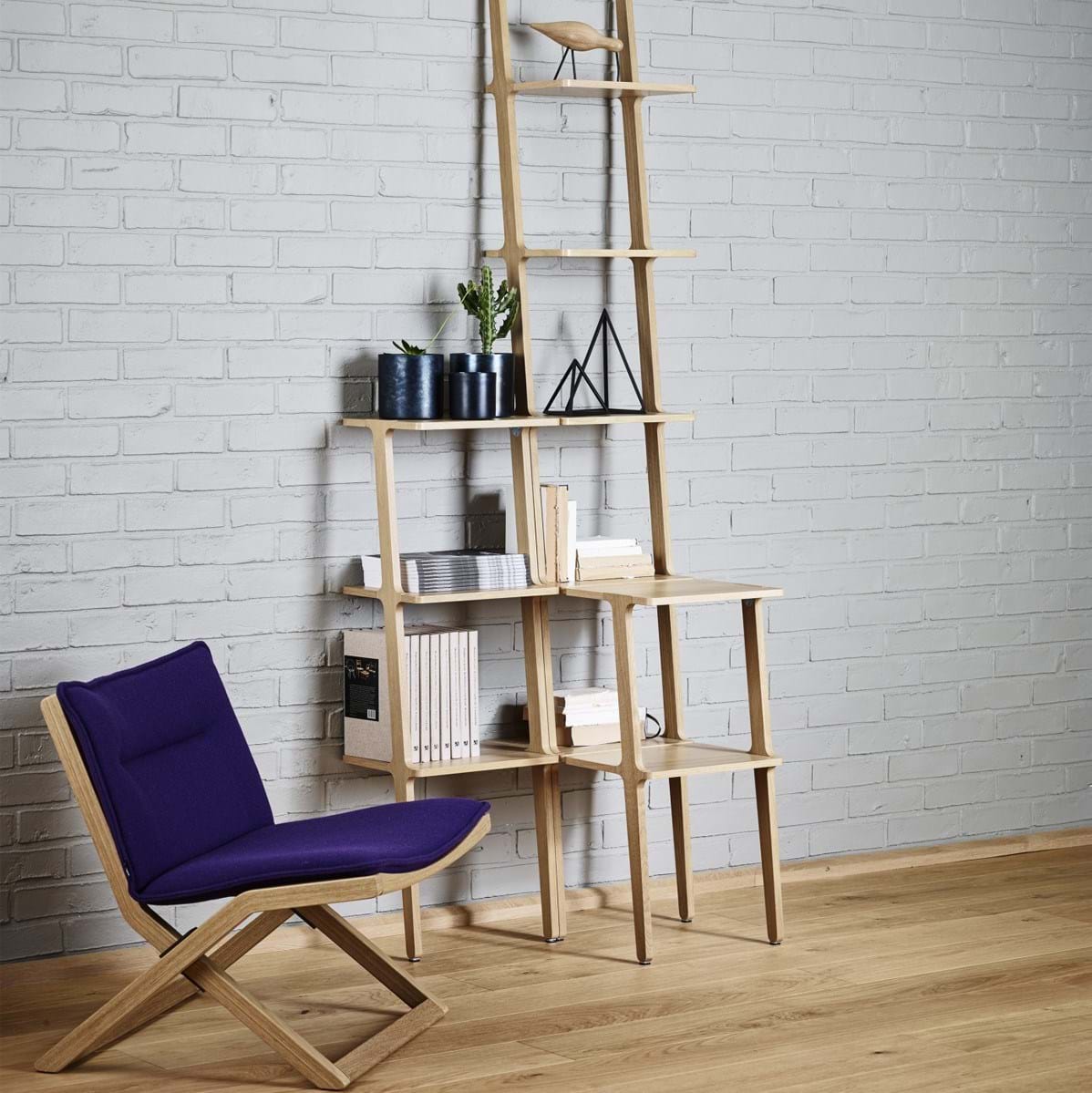 Libri 3 Hyllplan från Vålamagasinet Bokhyllor, Swedese, Image-2