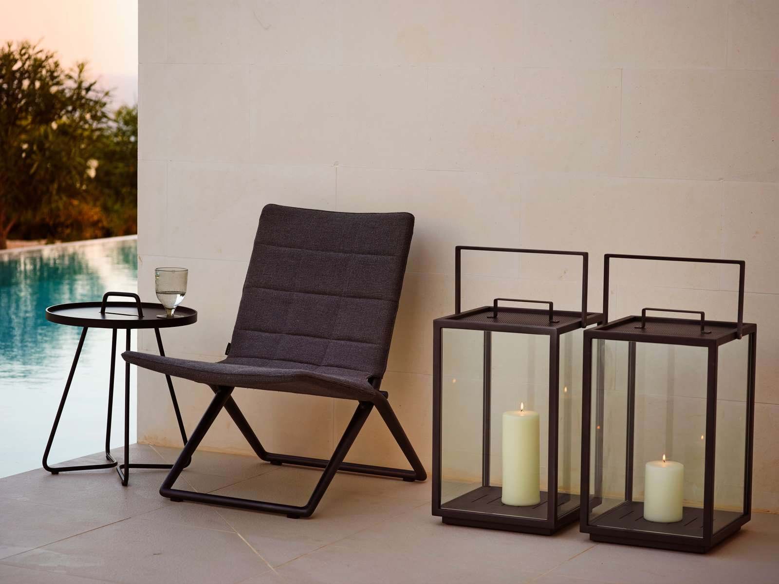 Traveller Lounge Fällstol från Vålamagasinet Soffor och fåtöljer utemöbler, Cane-line, Image-3