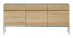Ligna Sideboard 3 Doors/3 Drawers - Oak från Vålamagasinet Skänkar och sideboards, Ethnicraft, Image-1