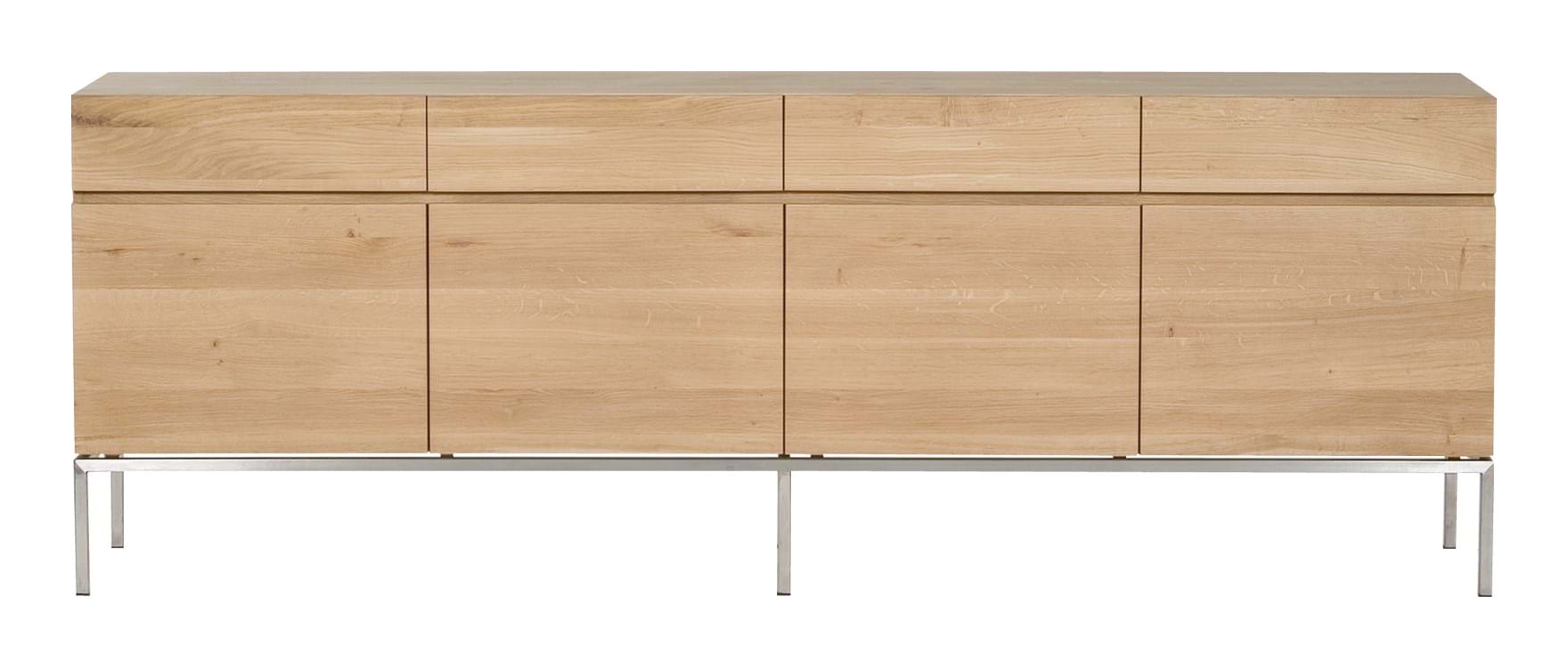 Ligna Sideboard 4 Doors/4 Drawers - Oak från Vålamagasinet Skänkar och sideboards, Ethnicraft, Image-1