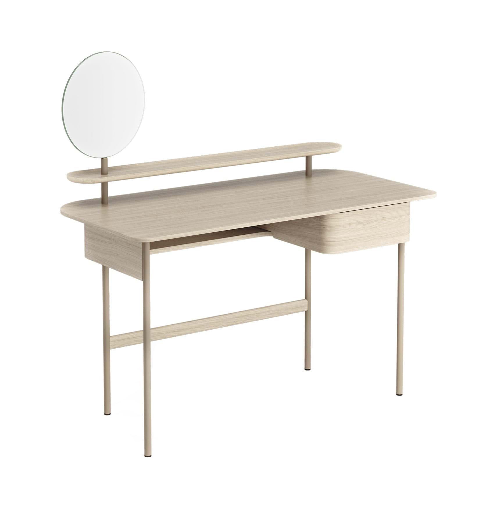 Luna Skrivbord Med Låda från Vålamagasinet Skrivbord, Swedese, Image-1