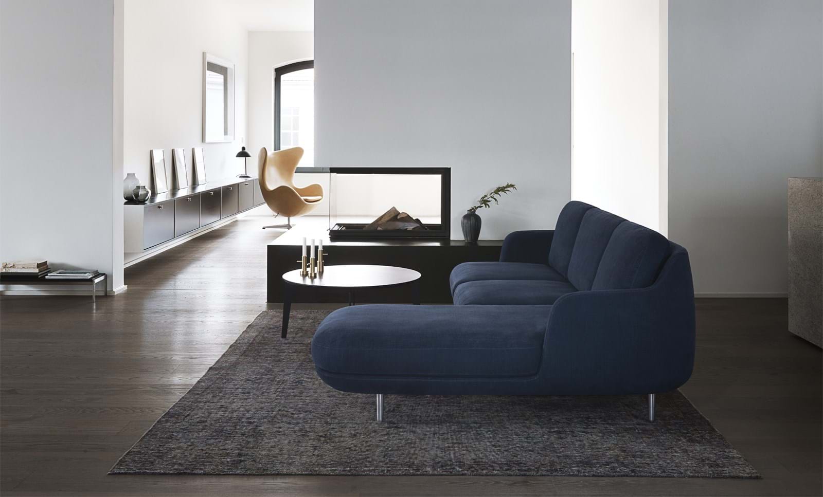Lune JH302 3-Sits Soffa från Vålamagasinet Divansoffor, Fritz Hansen, Image-4