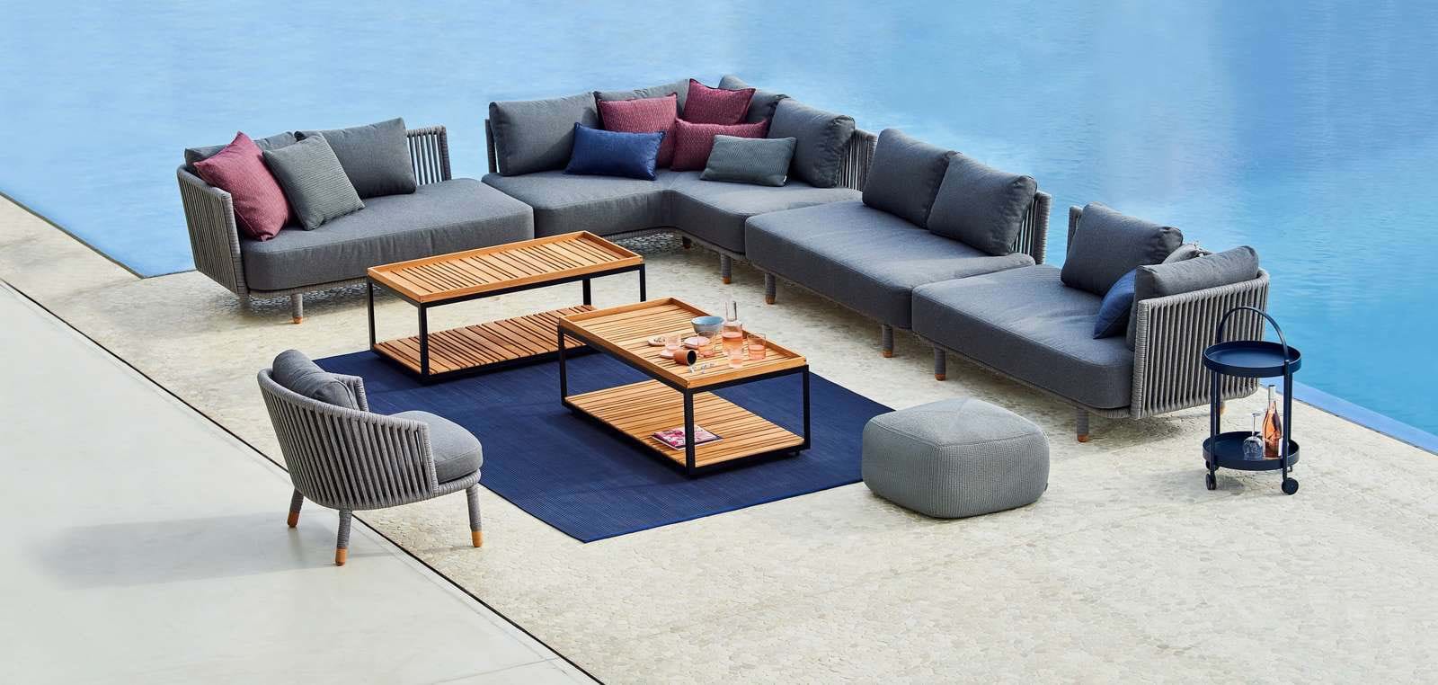 Moments 2-Sits Soffa Höger från Vålamagasinet Soffor och fåtöljer utemöbler, Cane-line, Image-2