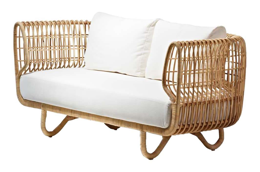 Nest 2-Sits Soffa Outdoor från Vålamagasinet Soffor, Cane-line, Image-1