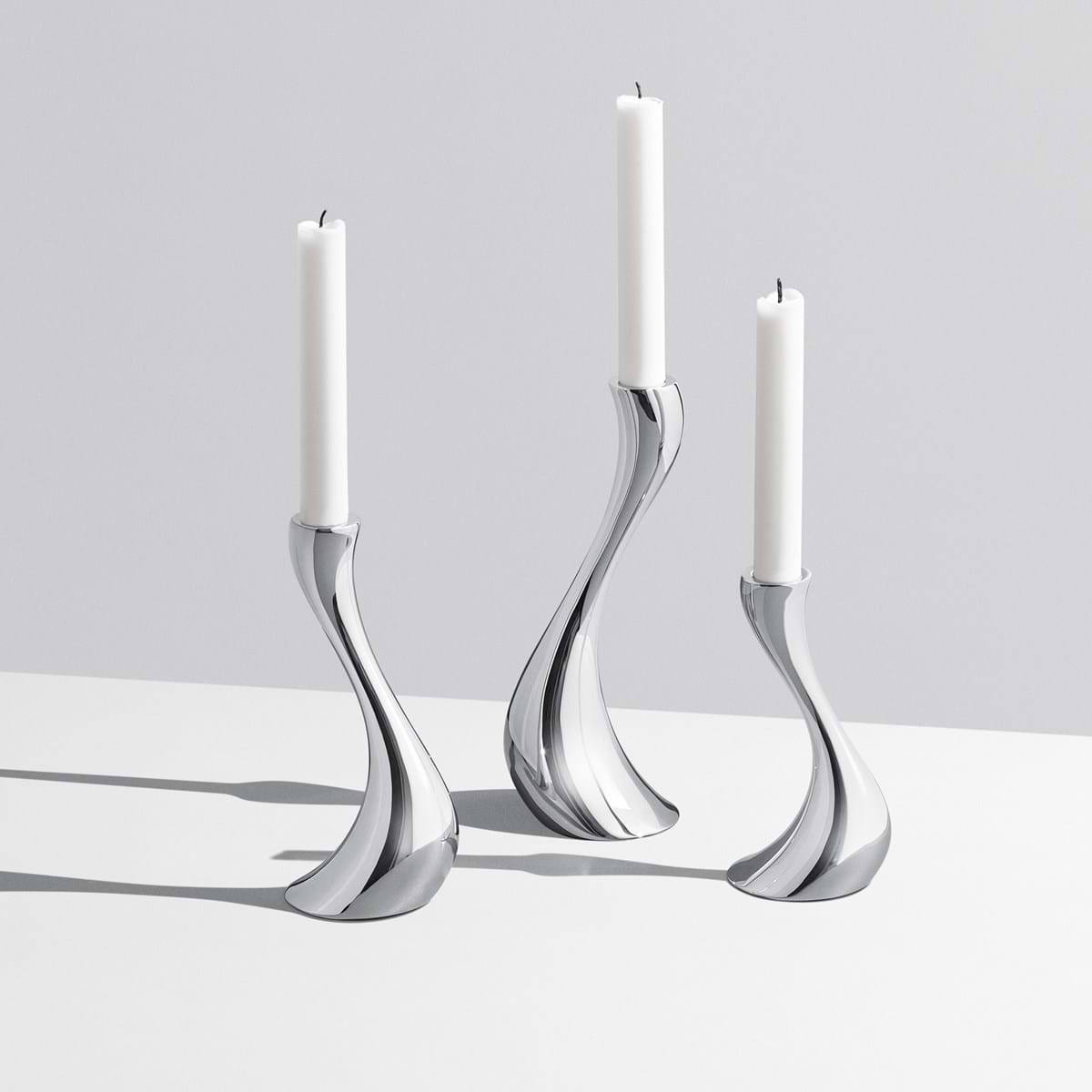 Cobra 3 Pcs från Vålamagasinet Ljusstakar och ljuslyktor, Georg Jensen, Image-3