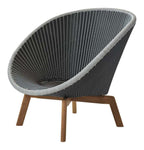 Peacock Lounge Fåtölj från Vålamagasinet Soffor och fåtöljer utemöbler, Cane-line, Image-1