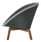 Peacock Lounge Fåtölj från Vålamagasinet Soffor och fåtöljer utemöbler, Cane-line, Image-2