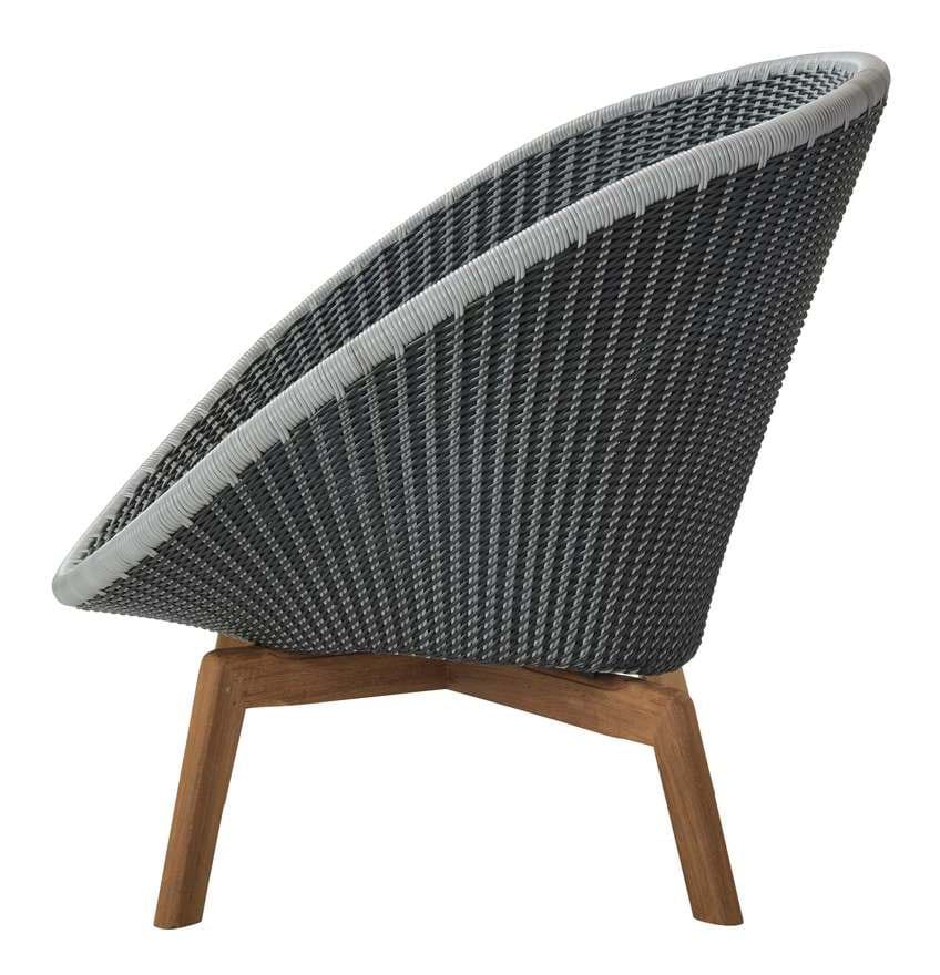 Peacock Lounge Fåtölj från Vålamagasinet Soffor och fåtöljer utemöbler, Cane-line, Image-2