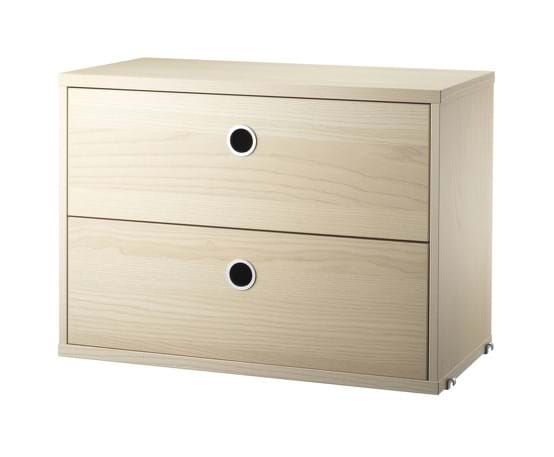 String Skåp/2 lådor 58x30 från Vålamagasinet Hyllor, String, Image-1