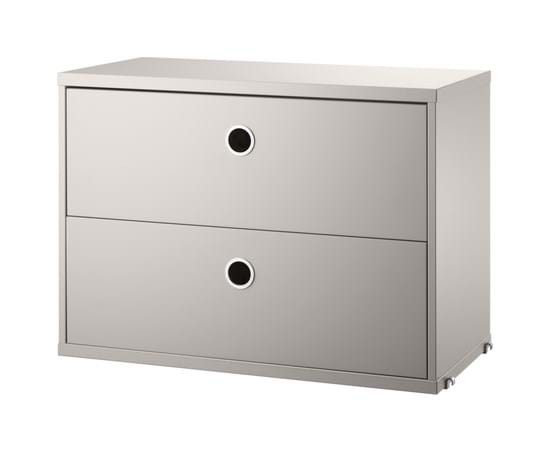 String Skåp/2 lådor 58x30 från Vålamagasinet Hyllor, String, Image-1