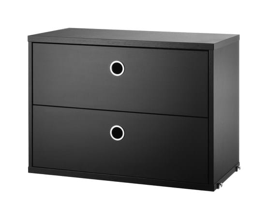 String Skåp/2 lådor 58x30 från Vålamagasinet Hyllor, String, Image-1