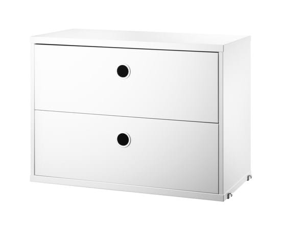 String Skåp/2 lådor 58x30 från Vålamagasinet Hyllor, String, Image-1