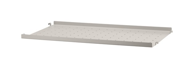 String Metallhyllplan 58x30 Låg Kant från Vålamagasinet Hyllor, String, Image-1