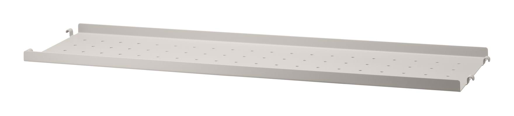 String Metallhyllplan 78x20 Låg Kant från Vålamagasinet Hyllor, String, Image-1