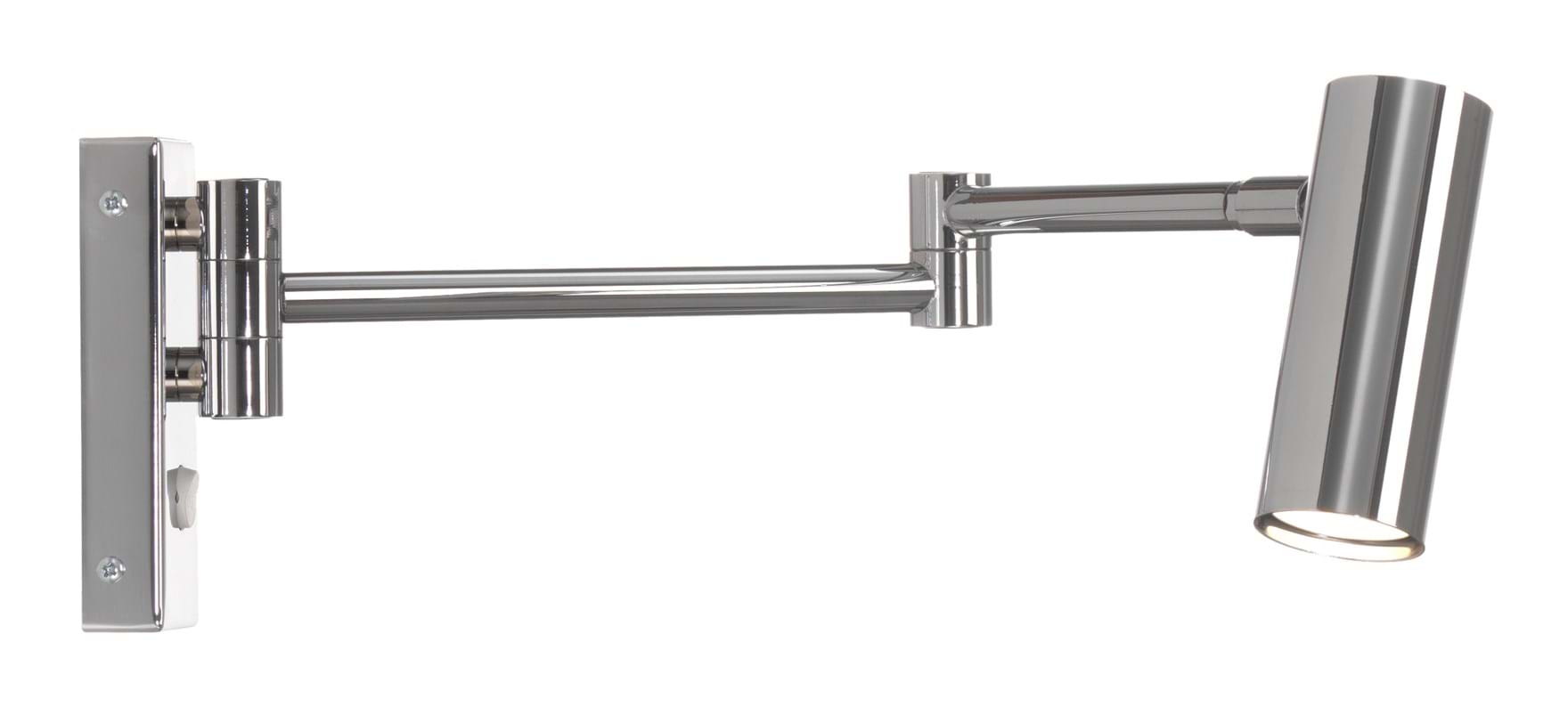 Puck Vägglampa med svängarm från Vålamagasinet Vägglampor, Örsjö Belysning, Image-1