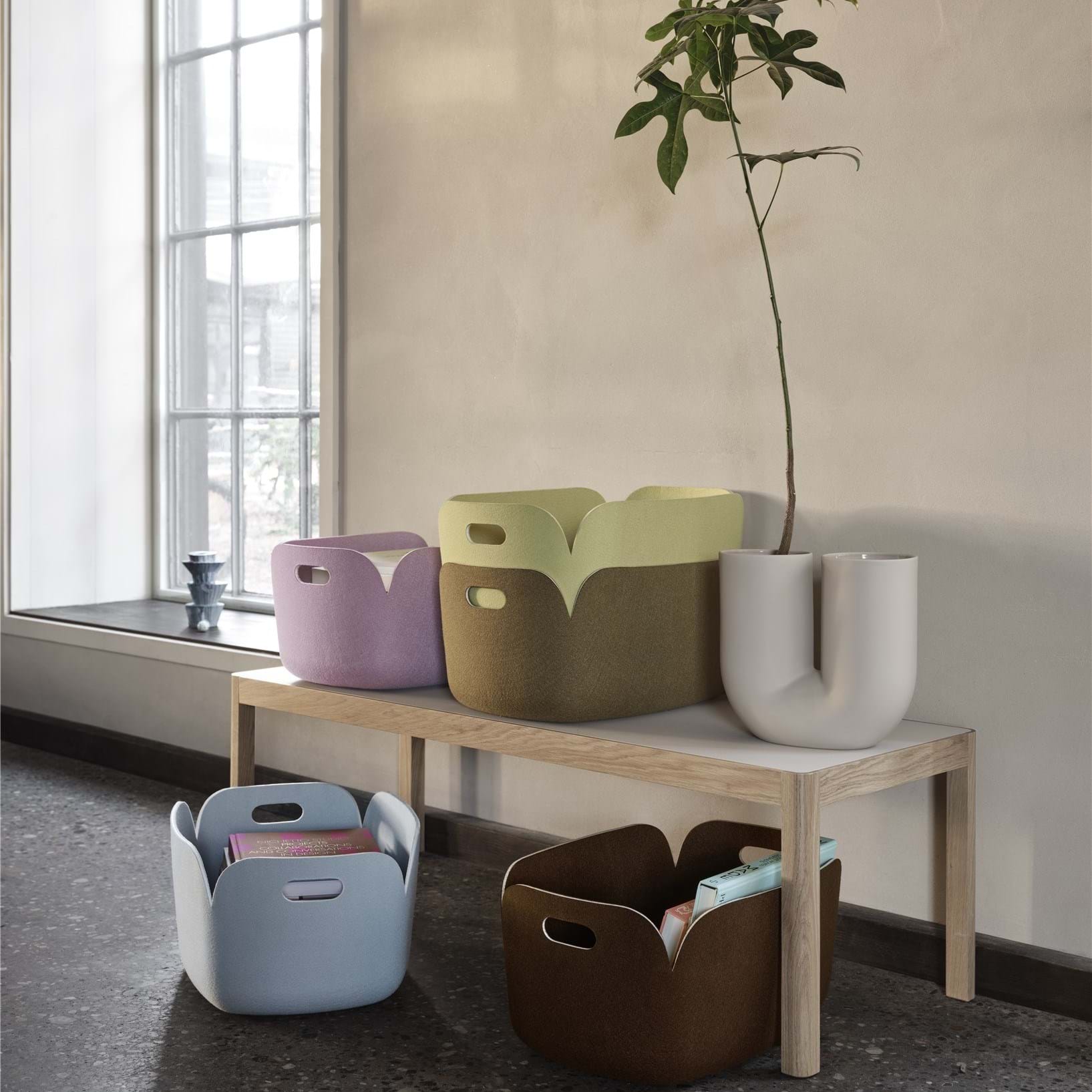 Restore Storage Basket från Vålamagasinet Småförvaring, Muuto, Image-7