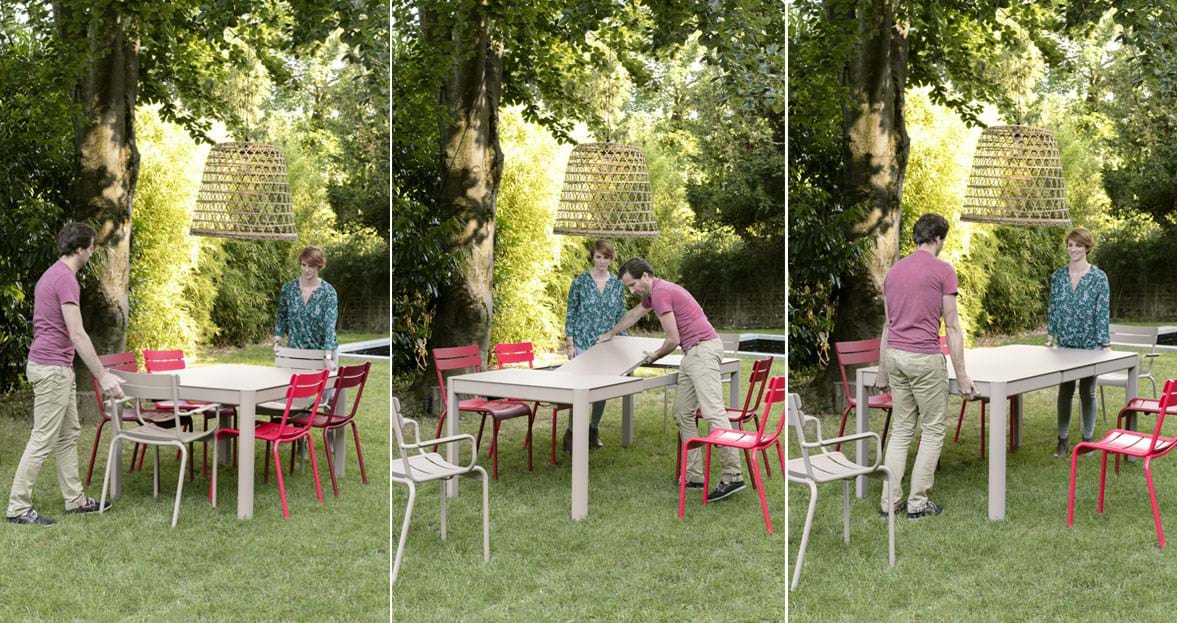 Ribambelle Table 2 Extension från Vålamagasinet Matbord utemöbler, Fermob, Image-2