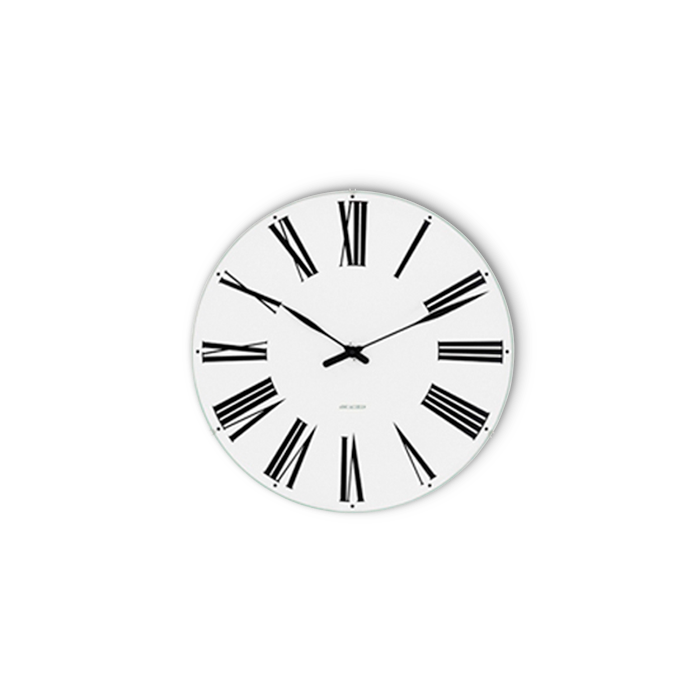 AJ Roman Wallclock från Vålamagasinet Klockor, Arne Jacobsen Tableclock, Image-1
