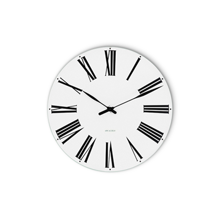 AJ Roman Wallclock från Vålamagasinet Klockor, Arne Jacobsen Tableclock, Image-1