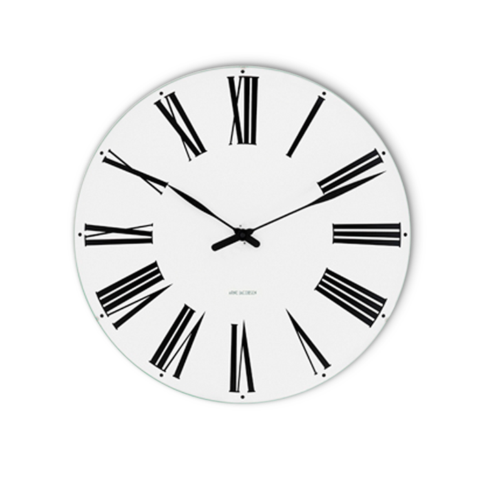 AJ Roman Wallclock från Vålamagasinet Klockor, Arne Jacobsen Tableclock, Image-2